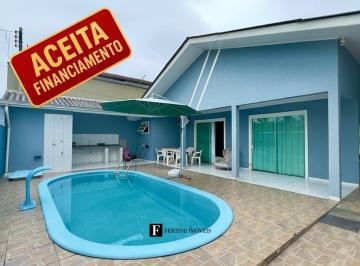 Casa · 231m² · 4 Quartos · 3 Vagas · Casa em Praia de Leste com 4 quartos e piscina