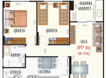 Apartamento · 79m² · 2 Quartos · 1 Vaga · Apartamento Novo, Ensolarado e com Varanda Gourmet em São Mateus.