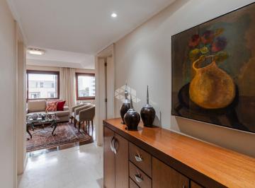 recepção · Apartamento de três dormitórios e 1 suíte, 135 m², 1 vaga, porteira fechada, Boa Vista