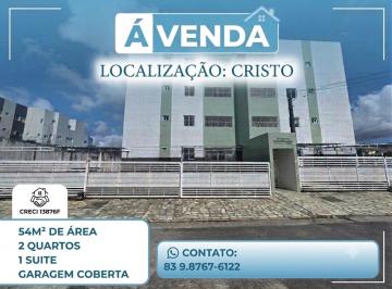 Apartamento de 2 quartos, João Pessoa · A venda no bairo do cristo valor 195Mil negociável