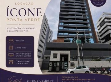 Apartamento para locação no ÍCONE PONTA VERDE, PONTA VERDE, Maceió, AL · Apartamento para locação no ÍCONE PONTA VERDE, PONTA VERDE, Maceió, AL