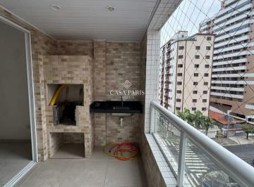 Apartamento · 75m² · 2 Quartos · 1 Vaga · Apartamento residencial na Guilhermina (Praia Grande/SP) | 2 dorms (1 suíte) | Varanda gourmet | 1 v