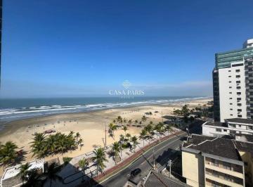 Apartamento · 29m² · 1 Quarto · 1 Vaga · Kitnet Frente com Vista para o Mar – Guilhermina | Praia Grande/SP