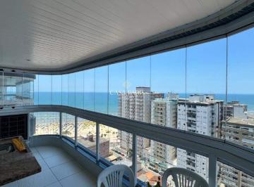 Apartamento · 83m² · 2 Quartos · 1 Vaga · Apartamento à venda na Praia Grande (Ocian) | 2 dorms, 1 suíte, vista mar | 83 m²