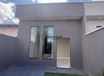 Casa · 90m² · 3 Quartos · 2 Vagas · Casa Alto Padrão 03 quartos - Res Santa fé I -Goiânia/Go
