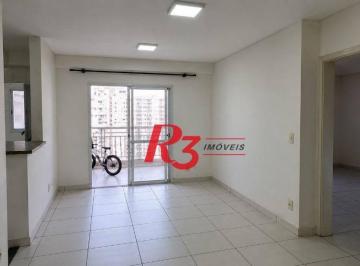 Sala · Apartamento com 2 dormitórios para alugar, 64 m² por R$ 4.970,00/mês - Marapé - Santos/SP