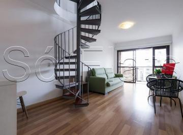 Apartamento · 93m² · 1 Quarto · 2 Vagas · Flat para alugar em Jardim Paulista de 93.00m² com 1 Quarto, 1 Suite e 2 Garagens
