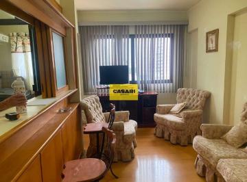 Apartamento · 52m² · 1 Quarto · 1 Vaga · Apartamento 1 quarto, sacada, 1 vaga livre, 52m2, Centro - Sbc - Porteira Fechada