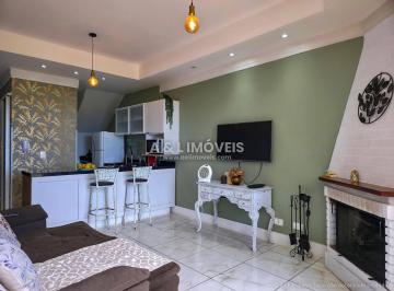 Apartamento · 76m² · 2 Quartos · 1 Vaga · Apartamento duplex 2 dorms em Campos do Jordão com lareira