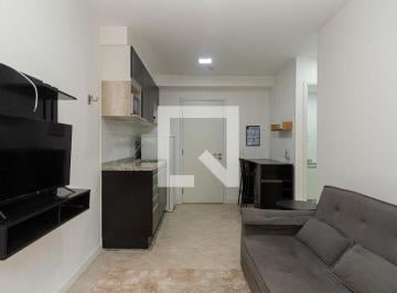 Sobre o imóvel: Apartamento bem localizado , 100% mobiliado com Ar condicionado  · Apartamento para Aluguel - Pinheiros, 1 Quarto,  43 m2 - São Paulo