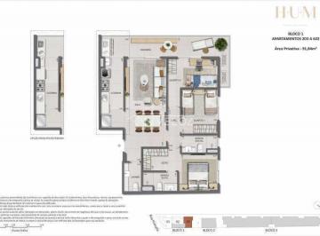 Apartamento · 91m² · 3 Quartos · Apartamento : Padrão / Residencial / Humaitá