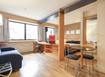 Apartamento · 43m² · 2 Quartos · 1 Vaga · Flat para alugar em Cerqueira César de 43.00m² com 2 Quartos, 1 Suite e 1 Garagem