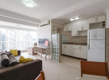 Apartamento · 55m² · 1 Quarto · 1 Vaga · Flat para alugar em Brooklin Novo de 55.00m² com 1 Quarto, 1 Suite e 1 Garagem