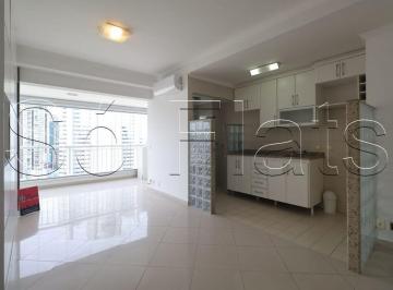 Apartamento · 55m² · 1 Quarto · 1 Vaga · Flat para alugar em Brooklin de 55.00m² com 1 Quarto, 1 Suite e 1 Garagem