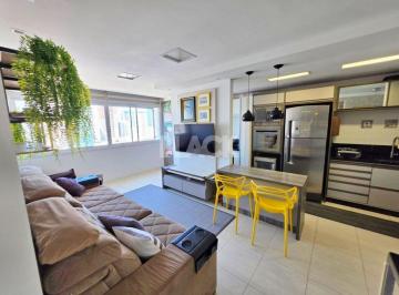 Apartamento · 73m² · 2 Quartos · 1 Vaga · 2 dormitórios totalmente mobiliado, decorado e climatizado