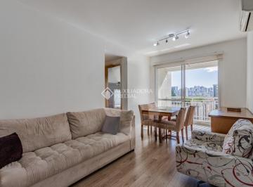 Apartamento · 63m² · 2 Quartos · 1 Vaga · APARTAMENTO SEMIMOBILIADO | 2 DORM (1 SUÍTE) | 2 VAGAS | PASSO DA AREIA / PORTO ALEGRE