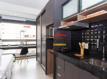 Apartamento · 21m² · 1 Quarto · Studio 25metros, locaç, Rua Oscar Freire, mobiliado e decorado, lazer, piscina,