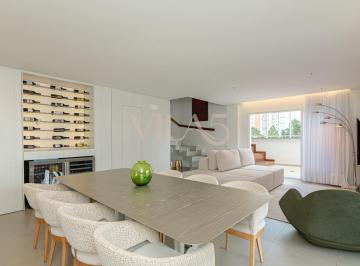 Apartamento · 195m² · 3 Quartos · 2 Vagas · Cobertura Penthouse Duplex no Ecoville | Spa Privativo