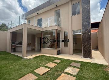 Casa · 163m² · 4 Quartos · 2 Vagas · Vendo LINDA e NOVA Casa Duplex 4 Quartos com suite e semi-suite, Bairro Lundcea, Lagoa Santa !