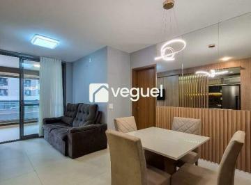 Apartamento · 82m² · 2 Quartos · 2 Vagas · Apartamento mobiliado de 82.17 com 2 suítes para alugar no Jardim Olhos D`agua, Ribeirão Preto/SP