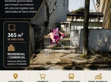 Terreno · 365m² · Terreno à venda em Santo André (Vila Alzira) — 365 m²