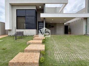 Fachada · Casa Térrea Alto Padrão no Condomínio Quinta dos Ventos, à venda em Ribeirão Preto/SP.