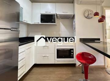 Apartamento · 47m² · 1 Quarto · 1 Vaga · Apartamento mobiliado de 47m² com 1 suíte para alugar no bairro Cambuí, Campinas/SP