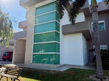 Casa · 445m² · 4 Quartos · 4 Vagas · Sobrado 4 suites estilo contemporâneo mobiliado