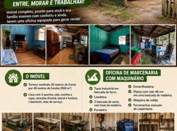 Comercial de 3 quartos, Presidente Figueiredo · OPORTUNIDADE ÚNICA! CASA + OFICINA DE MARCENARIA COMPLETA – MORAR E TRABALHAR!