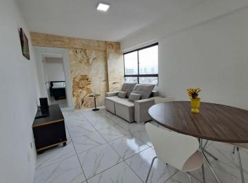 Apartamento · 43m² · 1 Quarto · 1 Vaga ·
Aluguel de Flat mobiliado em Boa Viagem com piscina