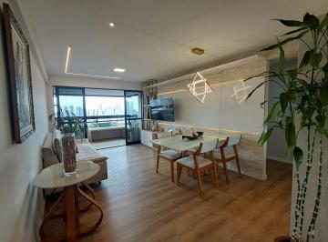 Apartamento · 99m² · 3 Quartos · 2 Vagas ·
Apartamento para locação com 98,72m², mobiliado, 3 quartos, 1 suí