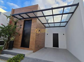 Fachada da casa · Condominio Brisas - Deltavile - Casa à venda no Brisas Delta Ville, Biguaçu | 2 quartos e amplo páti