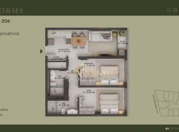 48ee26944203bae30c9b14444ce1031958070121 · Apartamento com 2 dormitórios à venda, 65 m² por R$ 818.340,86 - Jurerê - Florianópolis/SC