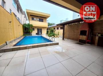 bbac2055fc83431c96bf469dfe339c6aa6829eb1 · Espetacular Casa Isolada de 280m² no Marapé, Santos - 3 Vagas Piscina, Churrasqueira e Energia Solar