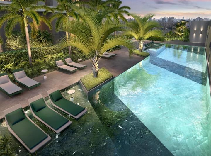 Imóvel novo vertical , São Paulo · Apartamento Brooklin - Petra