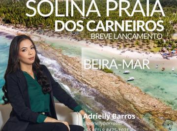 Apartamento de 1 quarto, Mata Meridional Pernambucana · Flat à venda em Carneiros - Solina - Beira-mar | financiamento na planta | Rota DUE