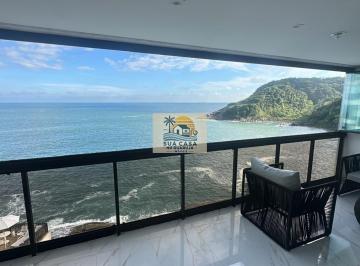 Casa · 260m² · 3 Quartos · 3 Vagas · Costão das Tartarugas - Cobertura Duplex no Costão das Tartarugas Guarujá com Vista Mar, Piscina Pri