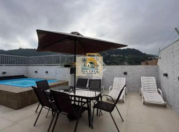 Casa · 180m² · 3 Quartos · 1 Vaga · Cobertura à Venda na Praia da Enseada Guarujá – 3 Dormitórios, Piscina Privativa e Preço Reduzido