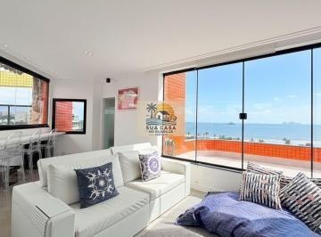 Casa · 200m² · 3 Quartos · 2 Vagas · Cobertura Duplex Mobiliada à Venda na Praia da Enseada – Tortuga | Guarujá | 200m² com Vista Mar