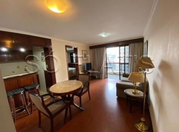 Apartamento · 39m² · 1 Quarto · 1 Vaga · Flat mobiliado com 1x dormitório em Higienópolis ao lado da FAAP. Ideal para alunos da Universidade.