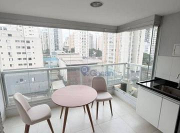 Comercial · 35m² · 1 Quarto · 1 Vaga · Studio em Indianópolis, São Paulo/SP de 35m² 1 quartos para locação R$ 3.600,00/mes