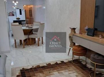 Casa · 81m² · 2 Quartos · 2 Vagas · Casa em Vila Guilhermina, Praia Grande/SP de 81m² 2 quartos à venda por R$ 790.000,00