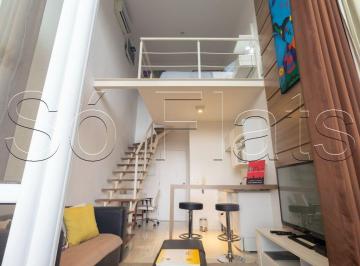 Apartamento · 40m² · 1 Quarto · 1 Vaga · Flat em Cidade Monções, São Paulo/SP de 40m² 1 quartos à venda por R$ 825.000,00