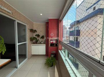 Apartamento · 62m² · 2 Quartos · 1 Vaga · Apartamento à venda no Canto do Forte, Praia Grande/SP — 2 dorm., 1 suíte, varanda gourmet e 1 vaga