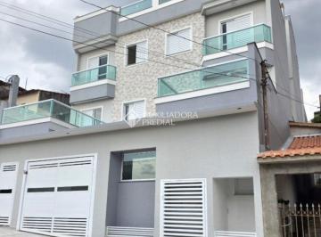 Apartamento · 107m² · 2 Quartos · 2 Vagas · COBERTURA NOVA - SEM CONDOMÍNIO E COM ELEVADOR - 2 QUARTOS - 1 SUÍTE - CAMILÓPOLIS - SANTO ANDRÉ