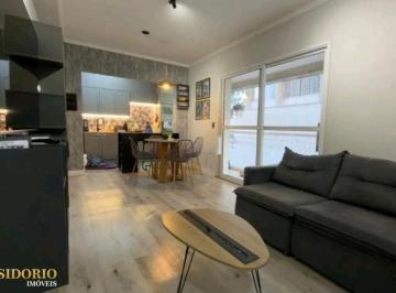 Apartamento · 51m² · 1 Quarto · 1 Vaga · APARTAMENTO NO CENTRO! QUARTO, SALA, SACADA, MOBLIADO, PISCINA, SAUNA, GARAGEM!!