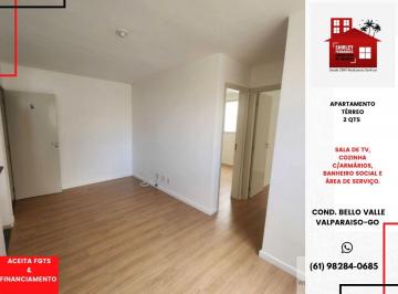 Apartamento de 2 quartos, Valparaíso de Goiás · Apartamento Térreo 2 Qts Cond. Bello Valle Esplanada II Valparaiso-GO