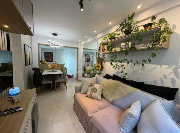 Apartamento · 42m² · 1 Quarto · 1 Vaga · Apartamento 1 Suíte, 1 Vaga e Lazer Completo no Marapé - Santos SP