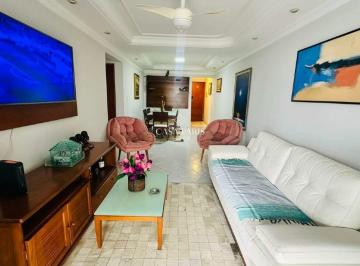 Apartamento · 89m² · 2 Quartos · 1 Vaga · Apartamento 2 dorms (1 suíte) mobiliado na Guilhermina – 89m² em Praia Grande/SP