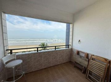 Apartamento · 93m² · 3 Quartos · 1 Vaga · Apartamento 3 Dorms (2 Suítes) frente à Praia Grande no Caiçara — Vista Mar | 1 Vaga